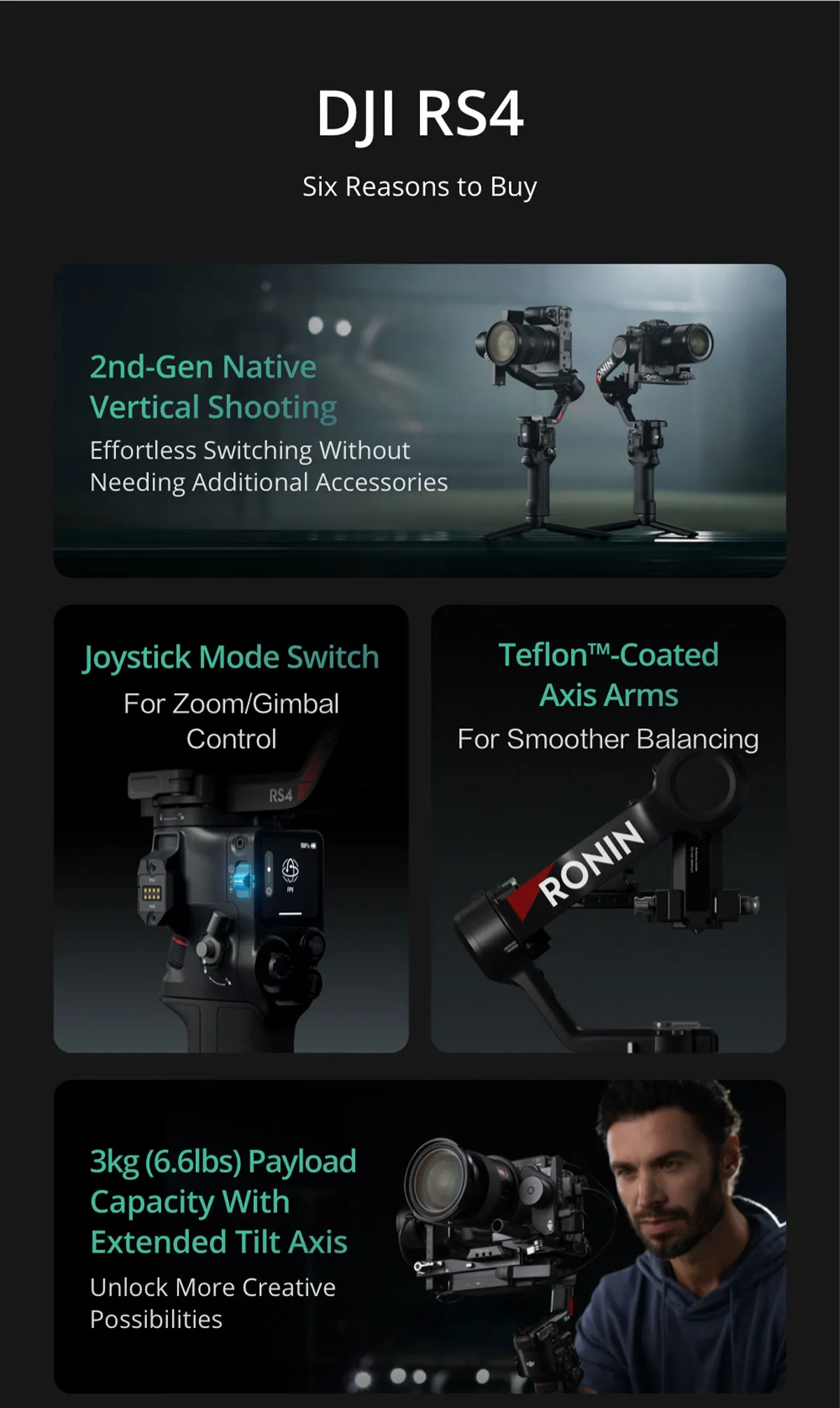 Tính năng DJI RS 4