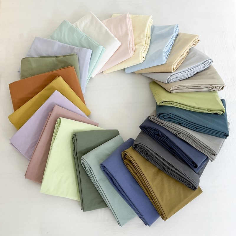 Mô tả Vỏ Gối Nằm Cotton Tici Mịn Decor, Kích Thước 50x70cm Màu Trơn Mềm Mịn, Không Khoá Kéo - 3