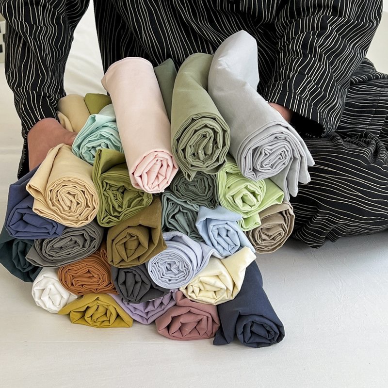 Mô tả Vỏ Gối Nằm Cotton Tici Mịn Decor, Kích Thước 50x70cm Màu Trơn Mềm Mịn, Không Khoá Kéo - 2