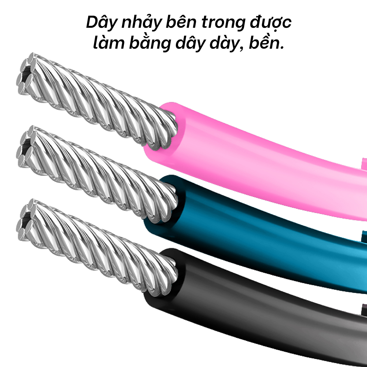 Mô tả Dây Nhảy Thể Lực XANH Đàn Hồi BG Chính Hãng, Hỗ Trợ Luyện Tập Thể Dục, Thể Thao Tiện Lợi Tại Nhà - 11