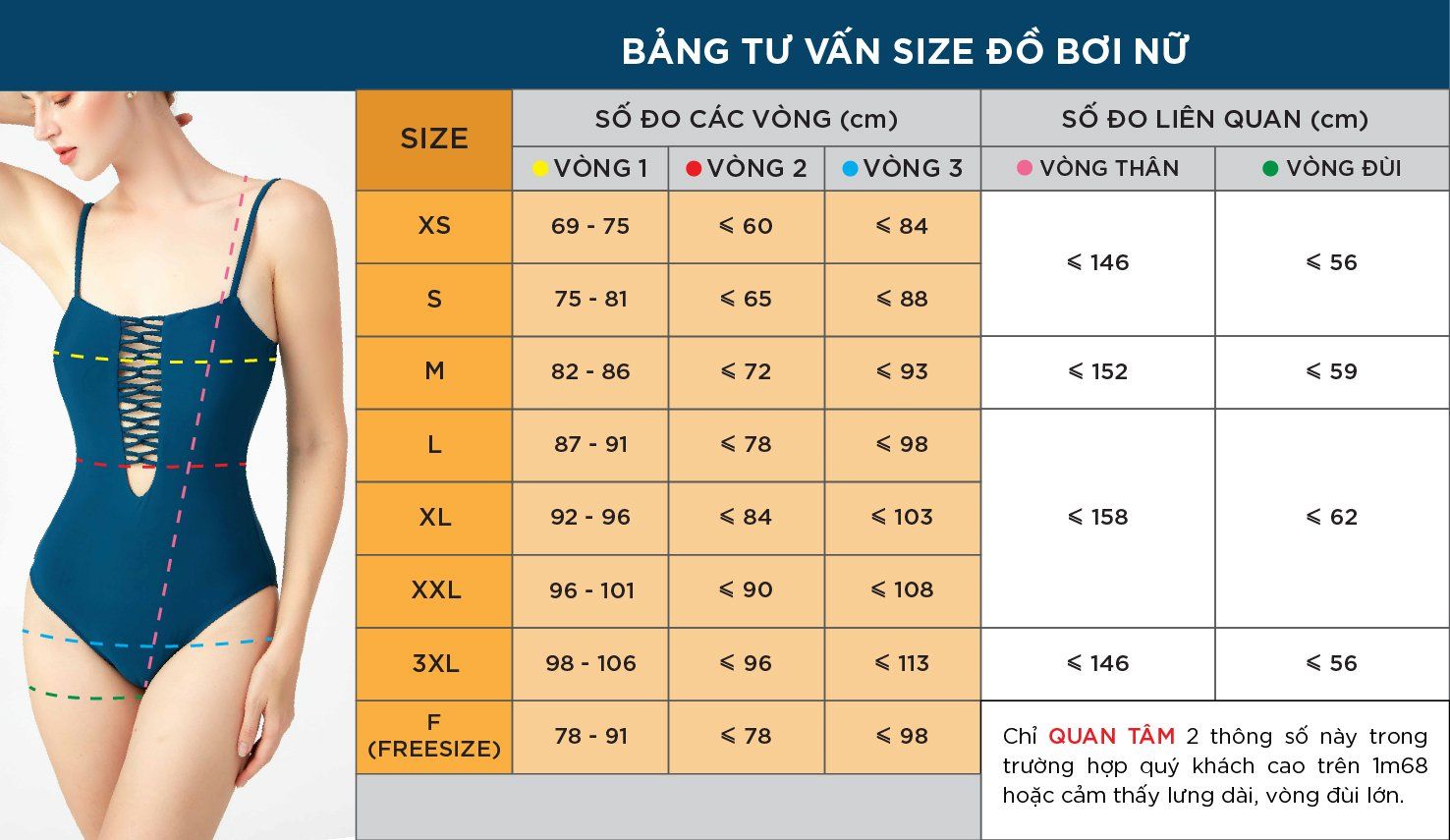 Đồ bơi nữ BIKINI PASSPORT một mảnh váy tay dài Đen Xanh