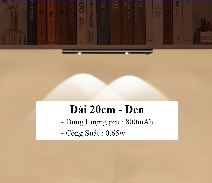 Mô tả Thanh Led Dán Tủ Energy Green Lighting Cảm Biến L1601 - (20-30-40cm) - Dán Tường - Hầm Cầu Thang - 2