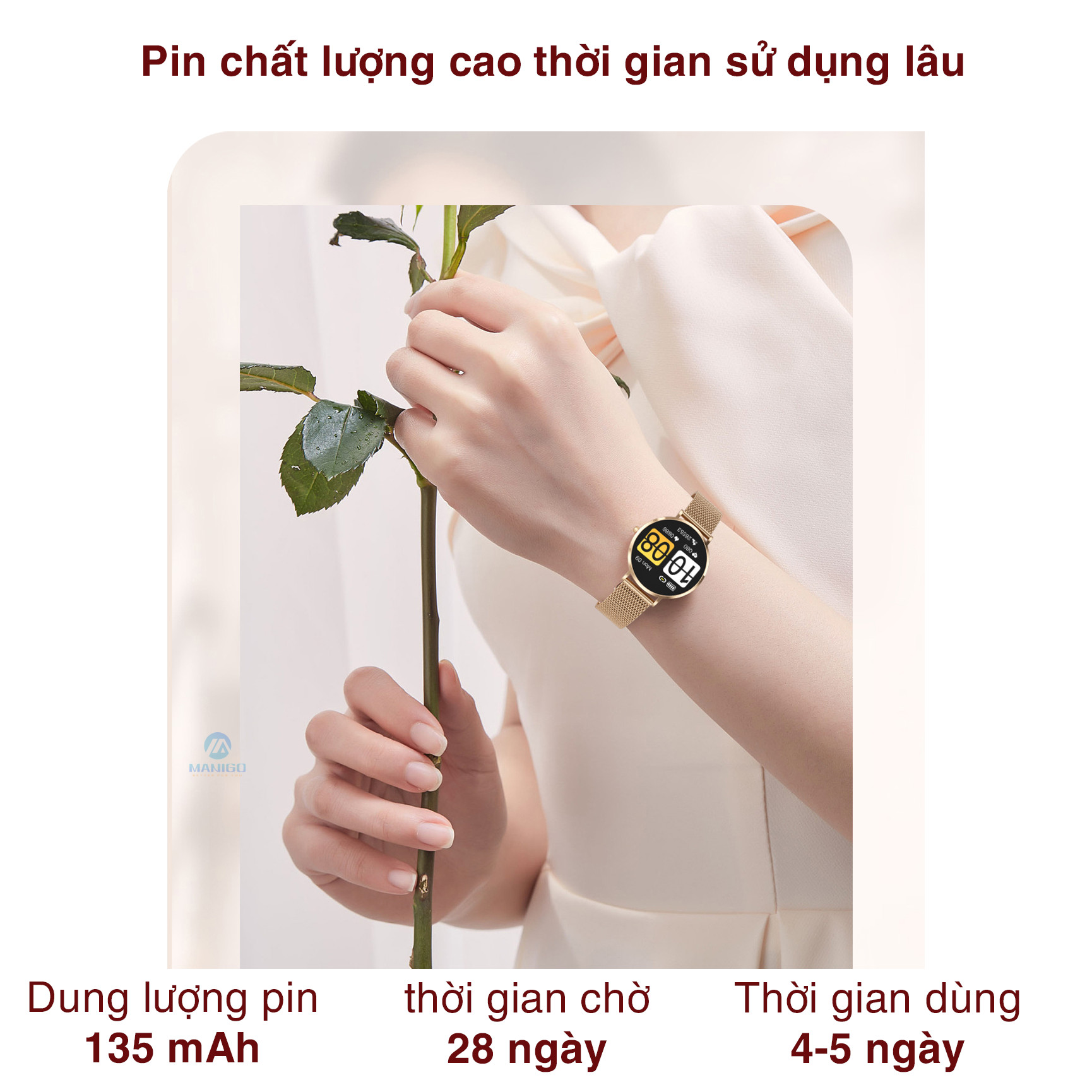 Đồng hồ VL43 Pro màn hình OLED