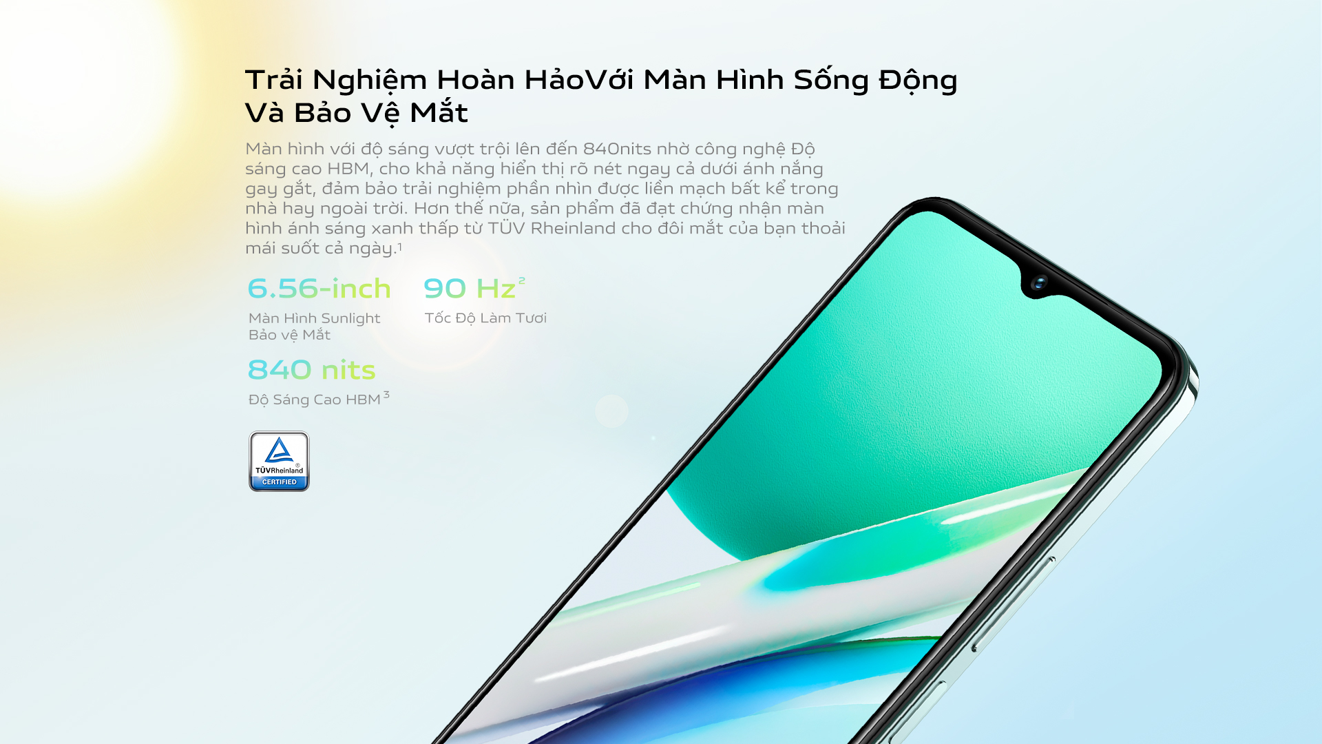 Mô tả Điện thoại vivo Y18s (6GB+128GB) - Hàng chính hãng - 1 đổi 1 tháng đầu tiên - Bảo hành kỹ thuật 12 tháng - 3