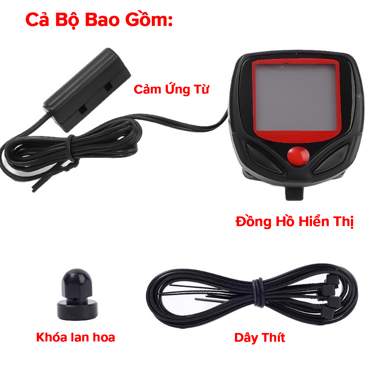 Mô tả Đồng Hồ Đo Tốc Độ Chính Xác Cho Xe Đạp Thể Thao Siêu Rẻ Chống Nước Tuyệt Đối – Mã 01 Tiếng Anh Chính Hãng Amalife - 2