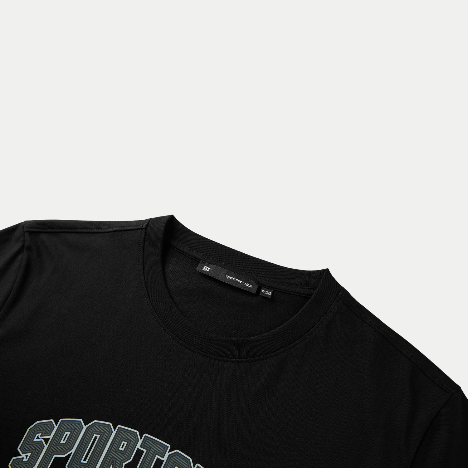 Mô tả Áo thun nam HLA ngắn tay họa tiết chữ Sportsday Letter Printing Icy Cotton Short Sleeve T-Shirt Men - 5