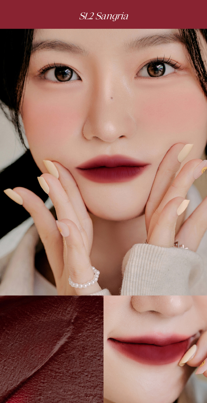 Mô tả [New - Ver 3] Son Kem Siêu Lì, Siêu Mịn Môi Hàn Quốc Merzy Soft Touch Lip Tint 3g - 7