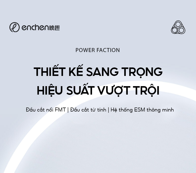 Mô tả Máy cạo râu Enchen X7 đầu cắt 3D chống nước IPX7, lưỡi dao tự mài, pin chờ 90 ngày - BH 6 tháng - 2