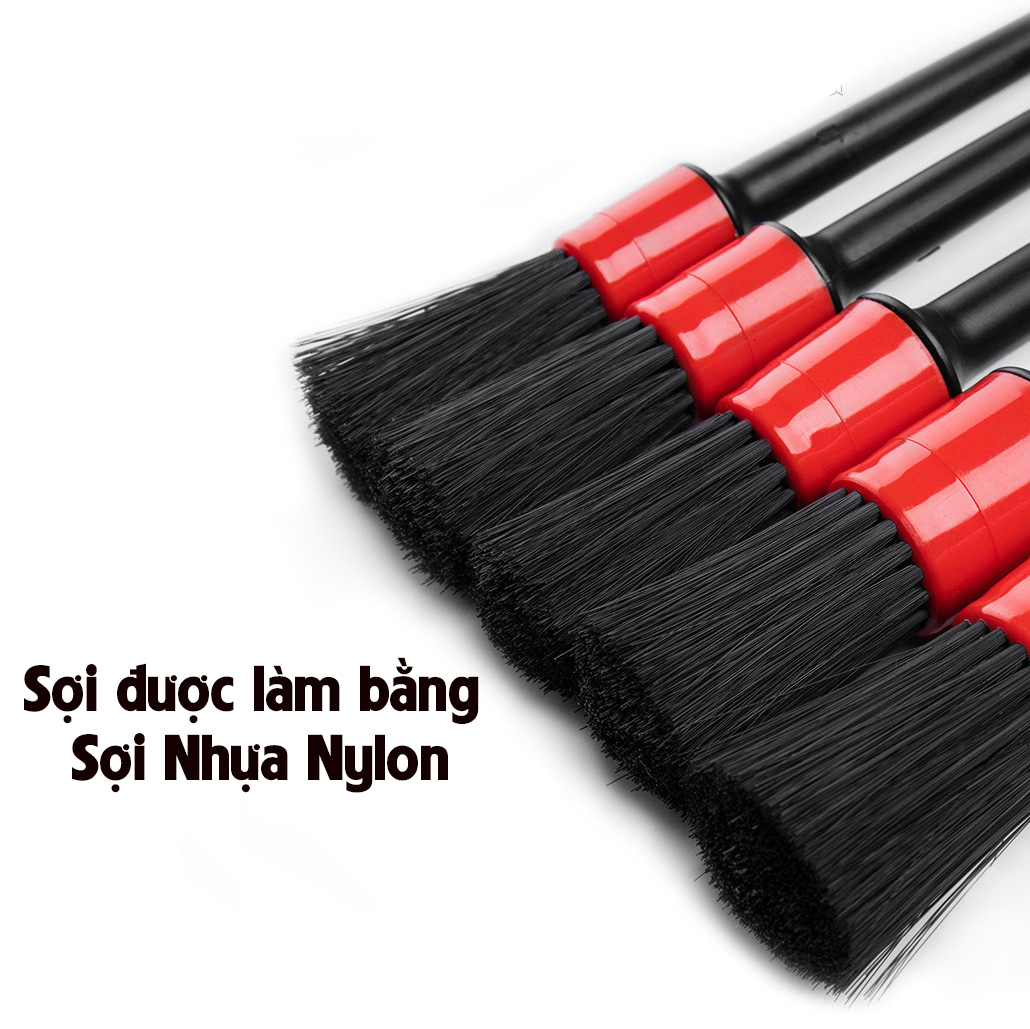 Bộ Chổi Cọ Rửa Đa Năng Chi Tiết Ô Tô, Xe Máy - Dụng Cụ Làm Sạch Xe Hơi ...