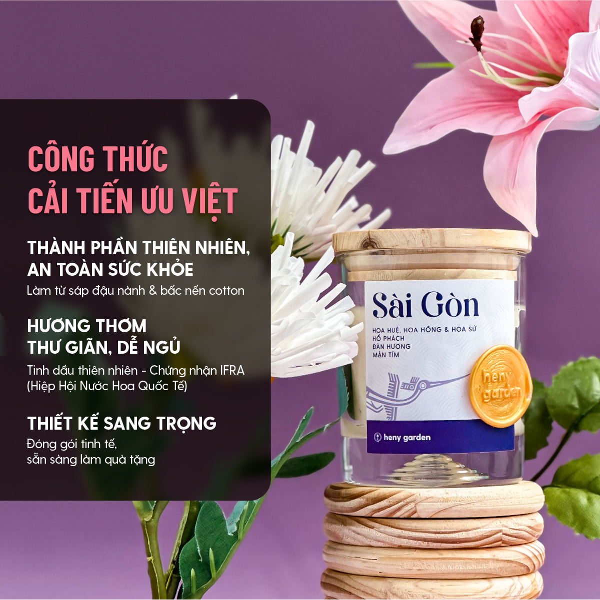 Bộ sưu tập Nến Thơm Đất Việt