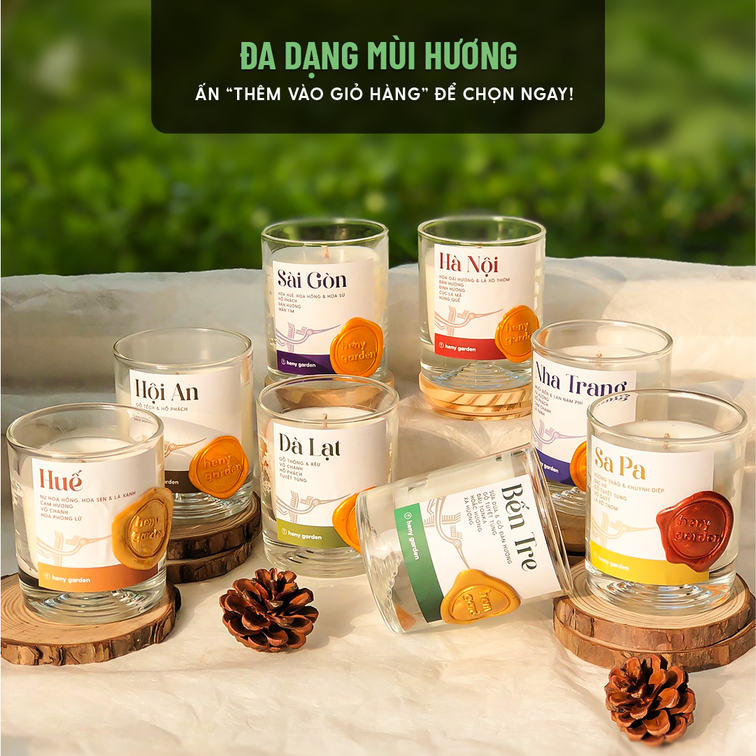 Nến Thơm Đất Việt - Quà tặng ý nghĩa