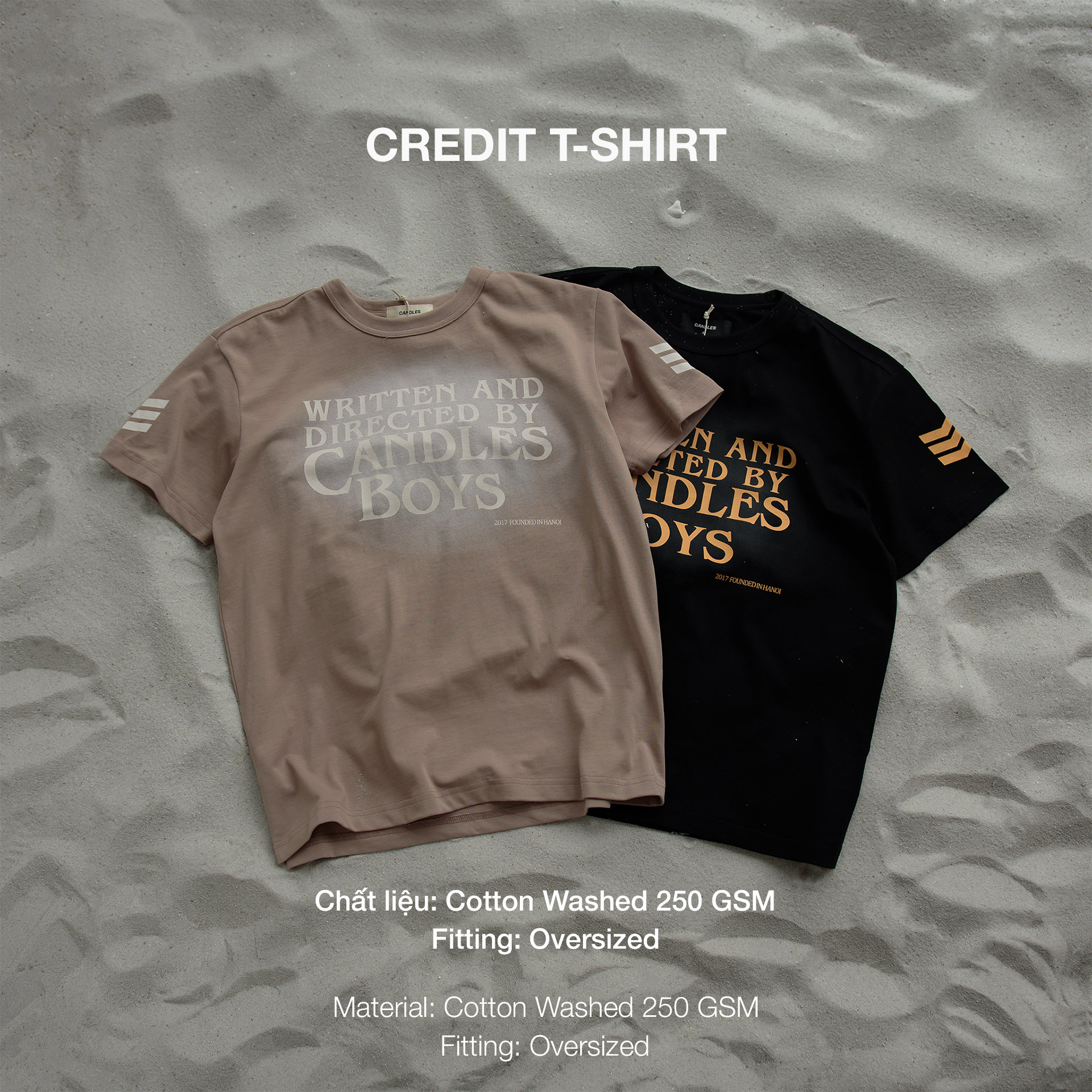 Mô tả Áo thun Candles Credit Oversize Tee Unisex - 1
