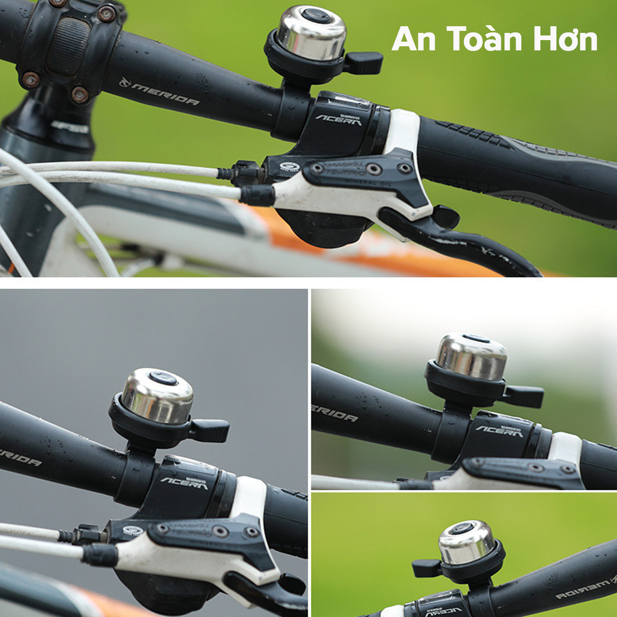 Mô tả Chuông Xe Đạp Kim Loại Âm Thanh Lớn 75dB Lắp Mọi Dòng Xe Đạp Chính Hãng Amalife - 7