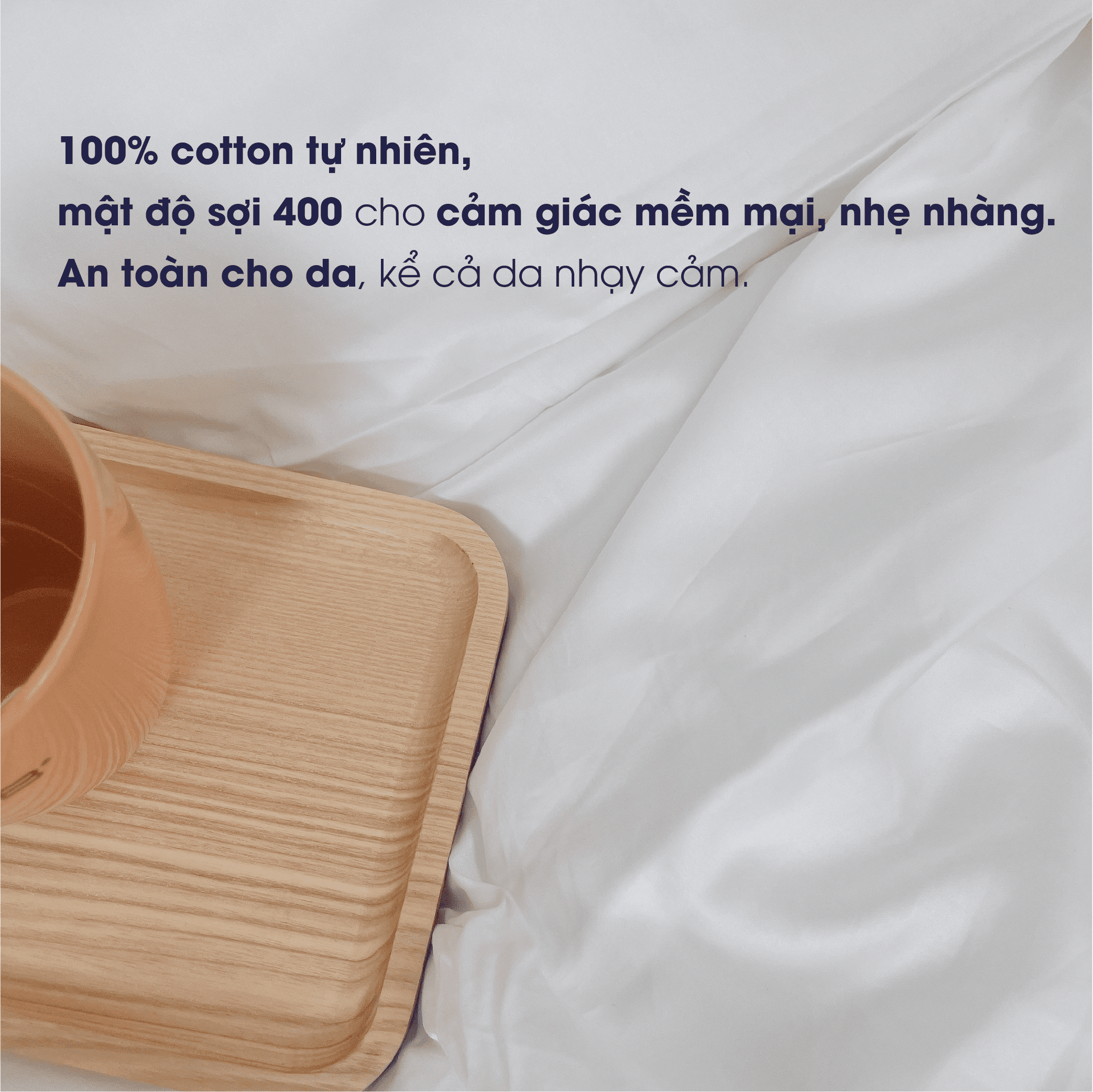 Mô tả Bộ chăn ga 4 món Changmi Bedding 100% cotton lụa tự nhiên siêu mềm mịn tiêu chuẩn khách sạn 5 sao. 100% cotton bedsheet - 2