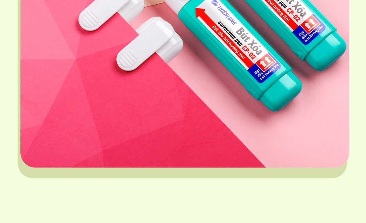 Mô tả Bút xóa nước 12ml Thiên Long CP-02 - Viết xóa sạch, nhanh khô, an toàn sử dụng, phù hợp học sinh, sinh viên, văn phòng - 12