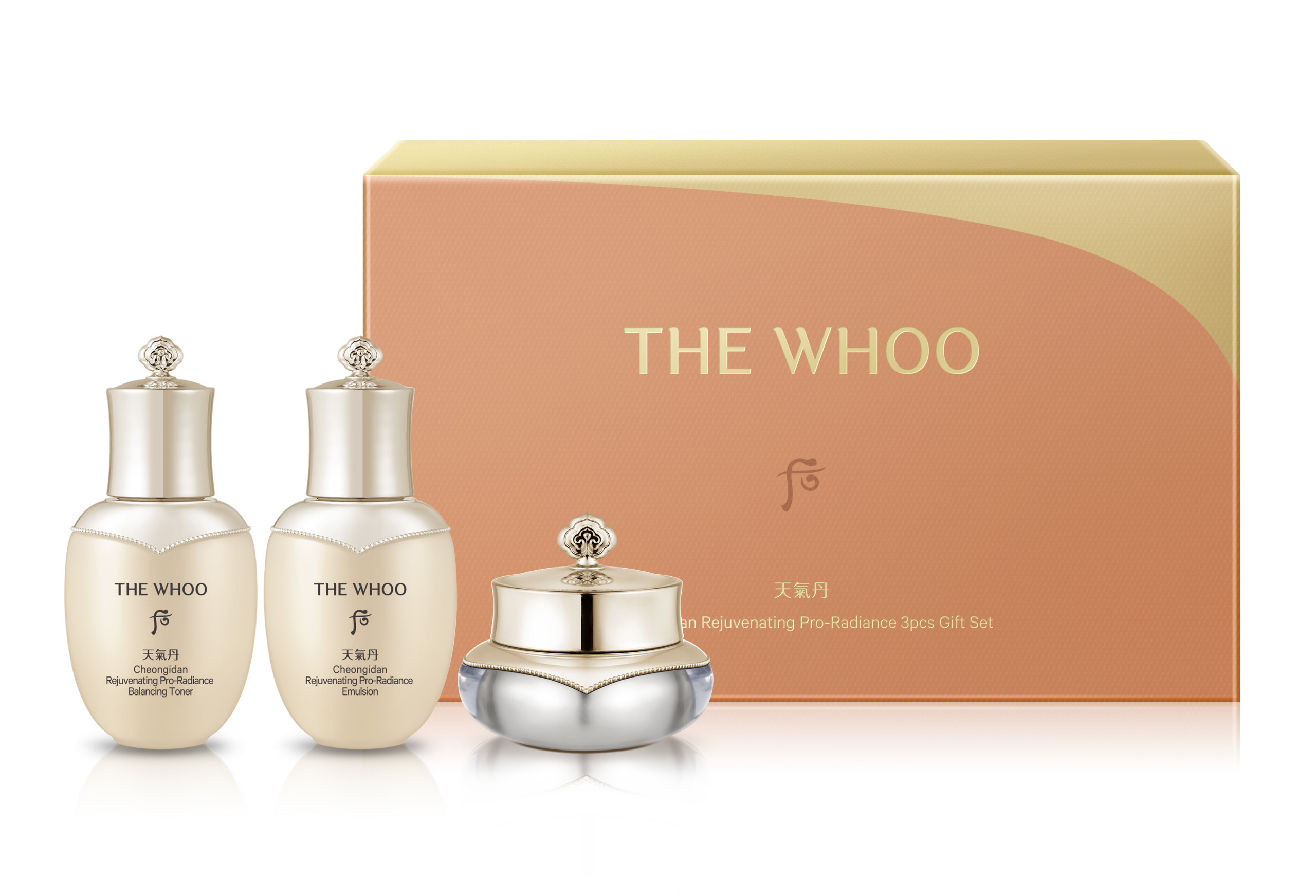Mô tả [Thế hệ mới] Bộ 3 bước tái sinh da ngăn ngừa lão hóa The history of Whoo Cheongidan 3pcs 60ml - 1