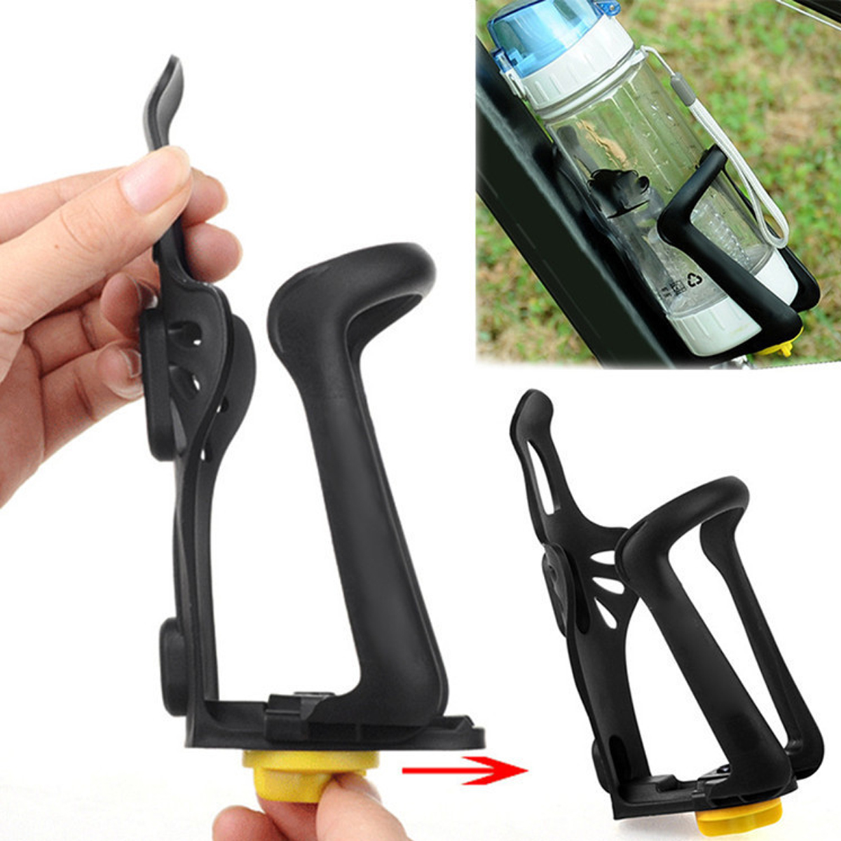 Mô tả Khung Giữ Bình Nước Xe Đạp Thể Thao Chọn Màu – Giá Để Bình Nước Đạp Xe Tùy Chỉnh Kích Thước Nhựa PP Chính Hãng Amalife - 9