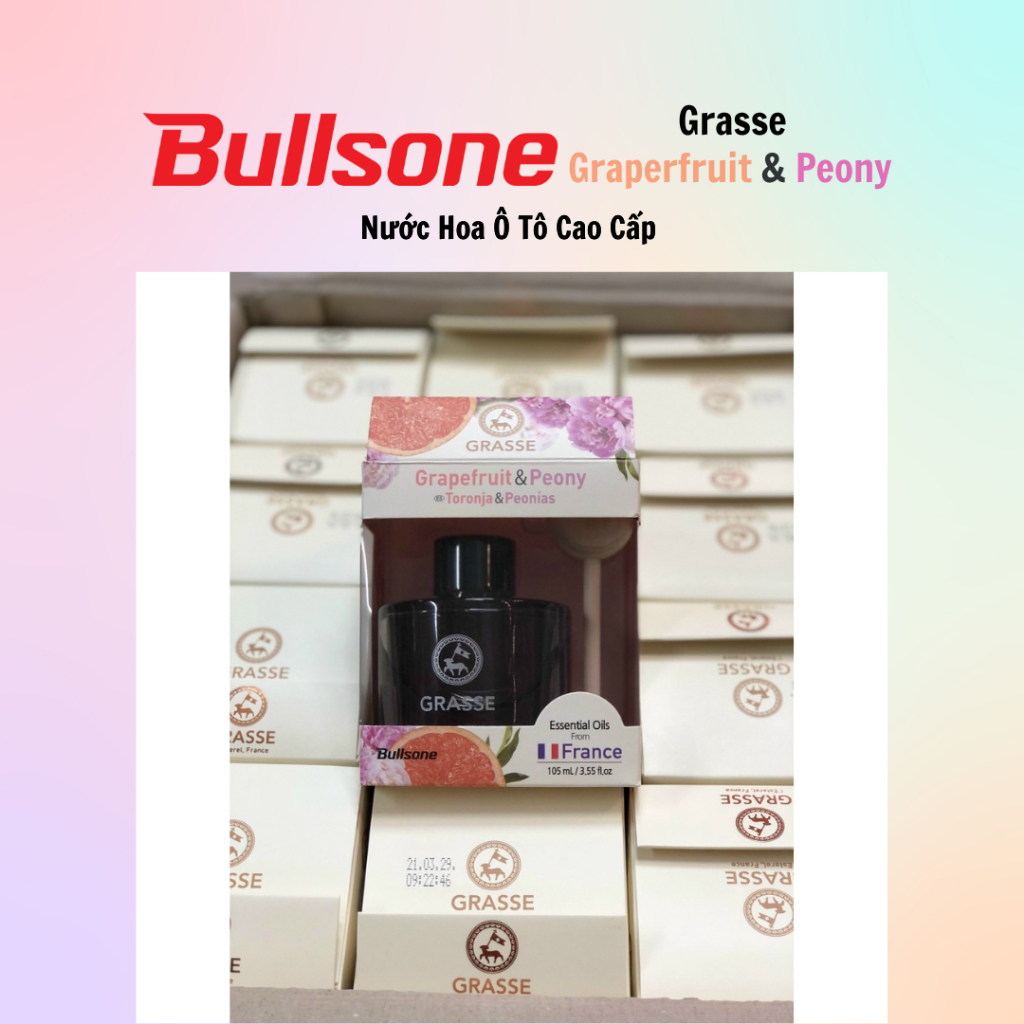 Mô tả Nước hoa ô tô Bullsone Grasse Diffuser Blackberry & Cherry - Dung tích 105ml - Hàng Chính Hãng - 6