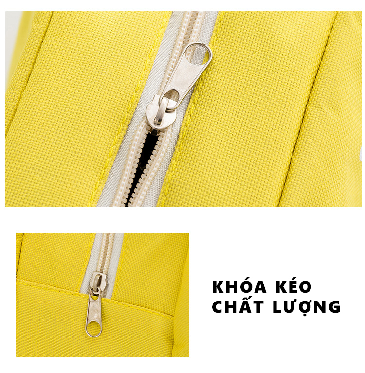 Mô tả Túi Giữ Nhiệt Đựng Hộp Cơm Trưa Văn Phòng YESURE E1H2 Chống Thấm , Khóa Kéo - Hàng chính hãng - 6