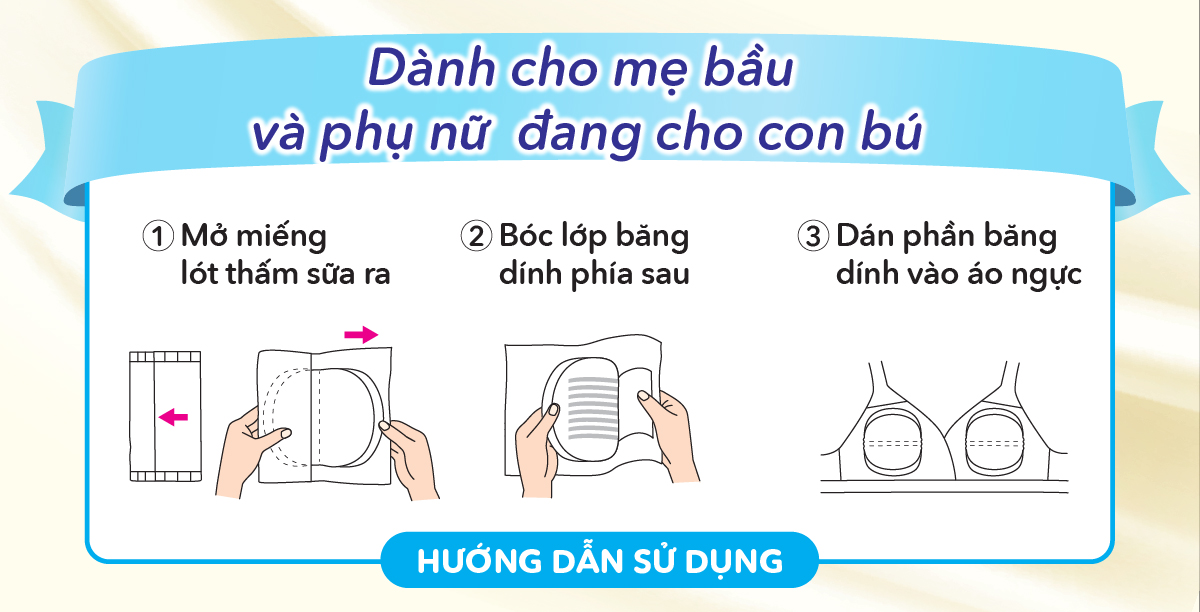 Mô tả Miếng lót thấm sữa Moony (72 miếng/hộp) - Nhập khẩu từ Nhật Bản - 3