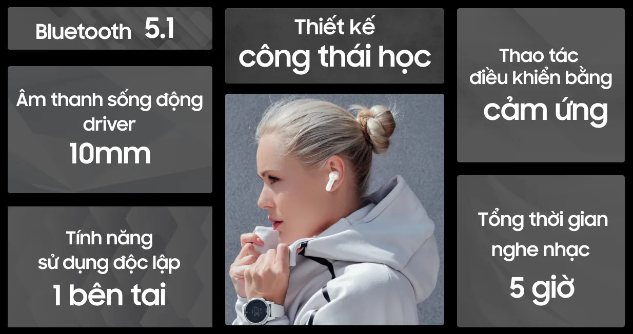 Mô tả Tai Nghe TWS Havit TW967 Pro | Thiết Kế Công Thái Học, Nghe Nhạc Đến 5H | Bảo hành 12 tháng - 2