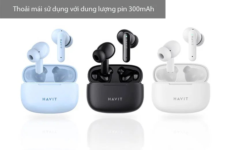 Mô tả Tai Nghe TWS Havit TW967 Pro | Thiết Kế Công Thái Học, Nghe Nhạc Đến 5H | Bảo hành 12 tháng - 8