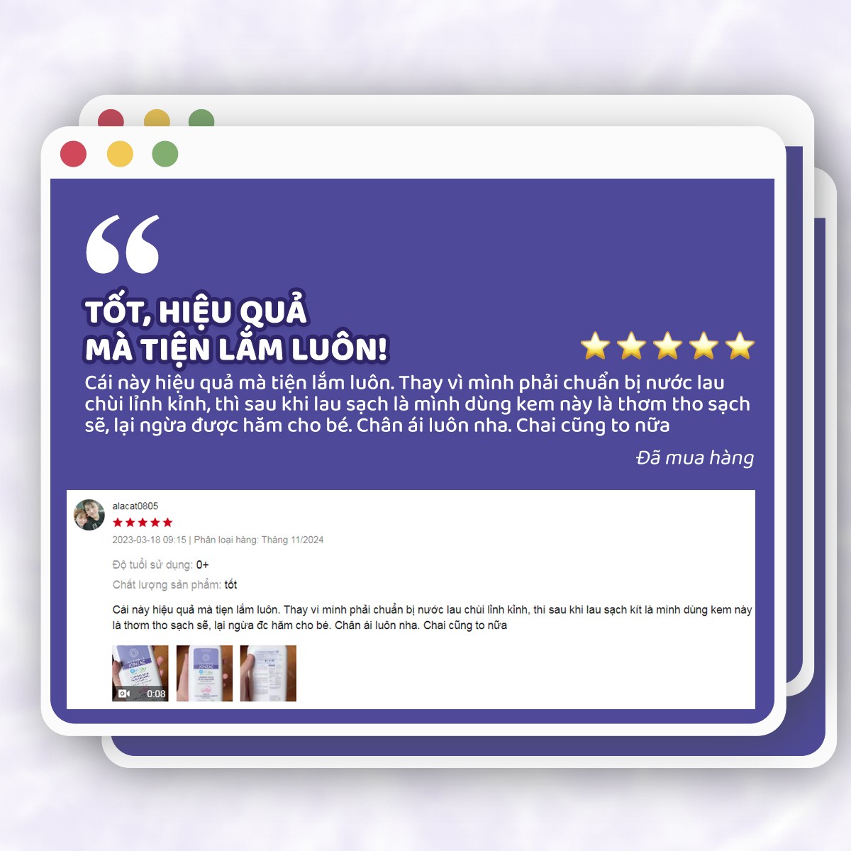 Mô tả Dung dịch vệ sinh chống hăm tã hữu cơ JONZAC - Giữ ẩm làm mềm nuôi dưỡng làn da bé (500Ml-1L) - 11