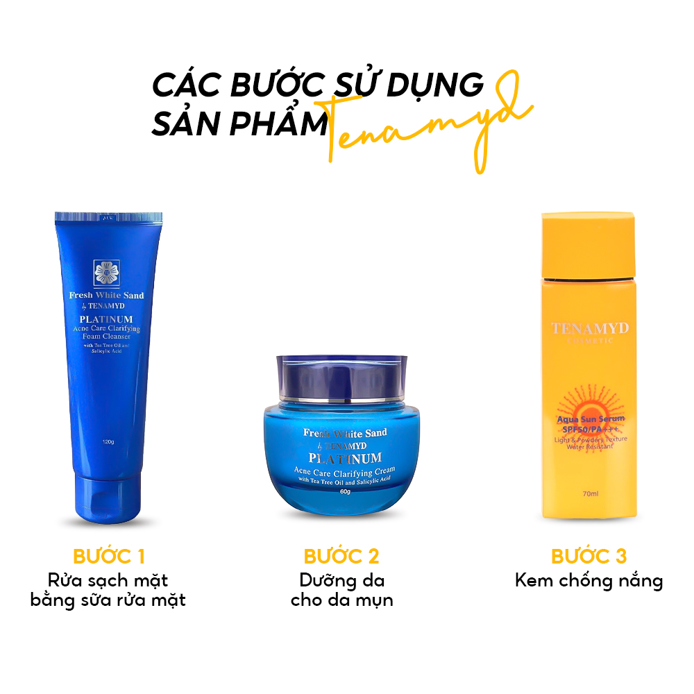 Tenamyd AquaSun SerumSkincare nâng tone nhẹ