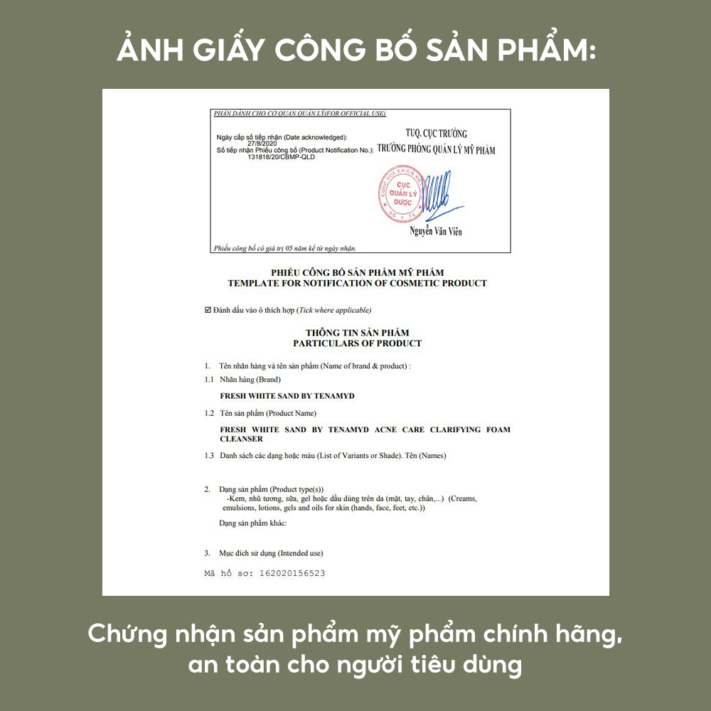 Mô tả Sữa rửa mặt dành cho da dầu và da hỗn hợp, da khô và da nhạy cảm Tenamyd Cosmetic120gr - 2