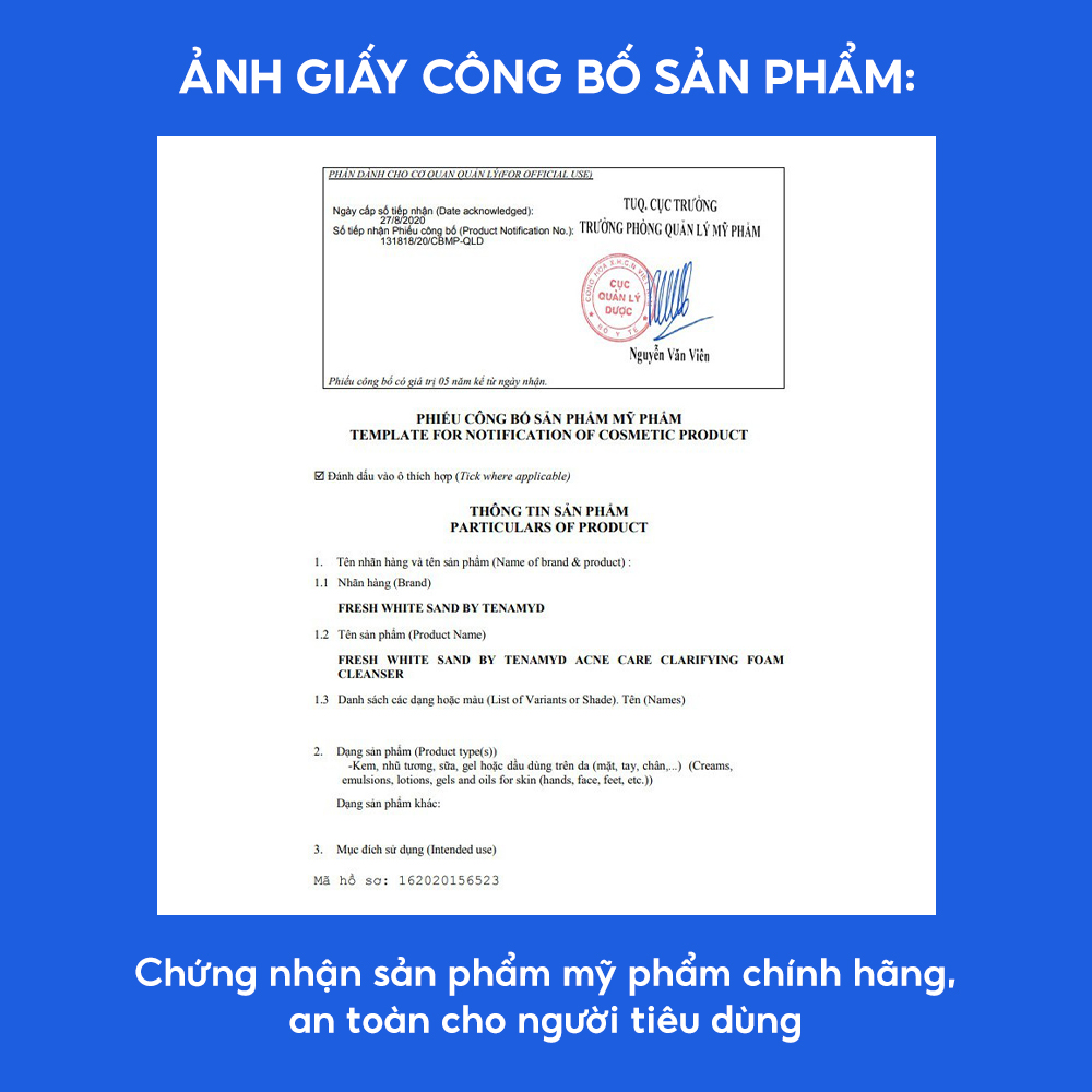 Mô tả Sữa rửa mặt dành cho da dầu và da hỗn hợp, da khô và da nhạy cảm Tenamyd Cosmetic (120g/Tuýp) - 2