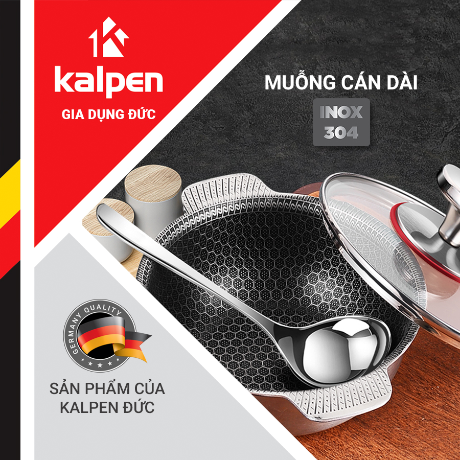 Mô tả Muôi Canh Inox 304 Nhỏ Nguyên Khối Kalpen - 1