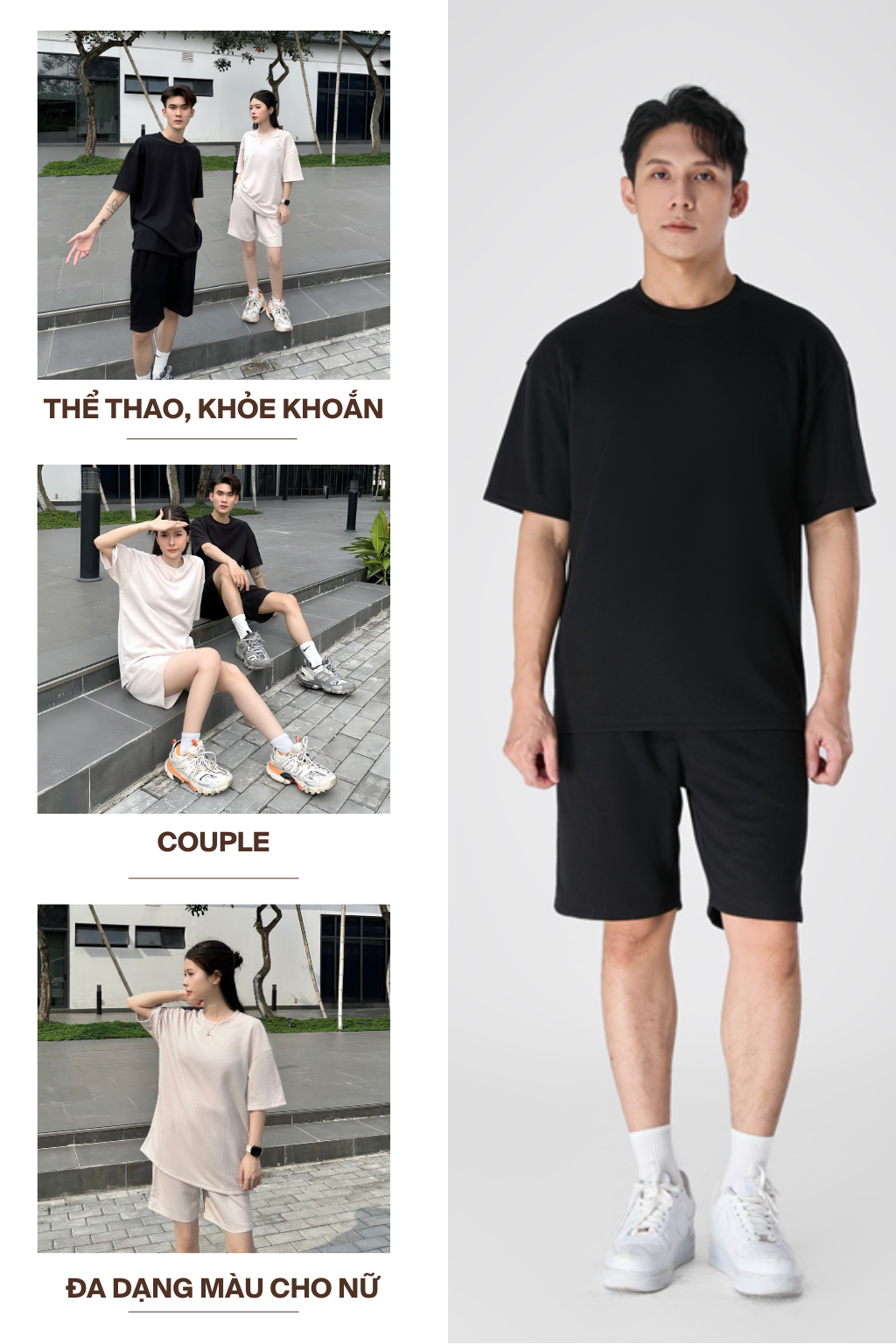 Mô tả Áo thun nam ngắn tay form rộng 360 Boutique chất liệu cotton thoáng mát mềm mịn - APTOL503 - 6