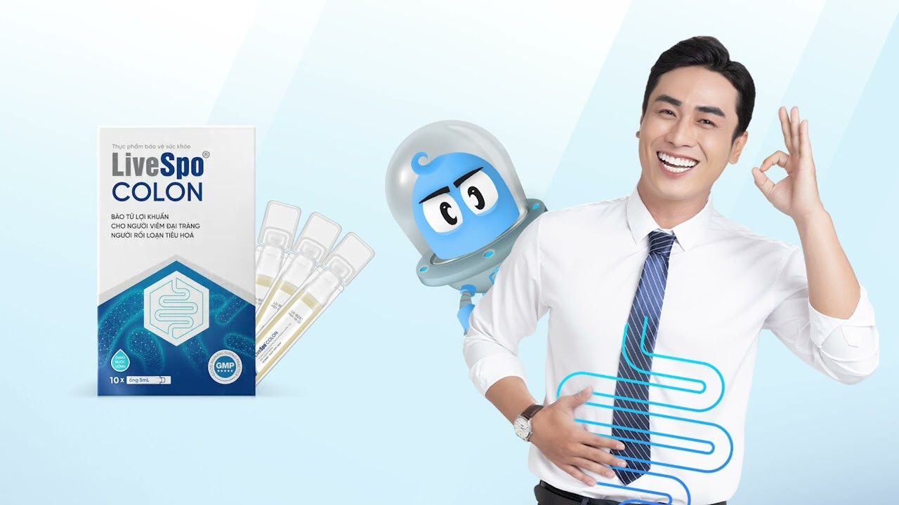 Mô tả Combo 3 Hộp Bào tử lợi khuẩn LiveSpo Colon dùng cho Viêm Đại Tràng, Tiêu chảy, Táo bón(10 ống) - 1