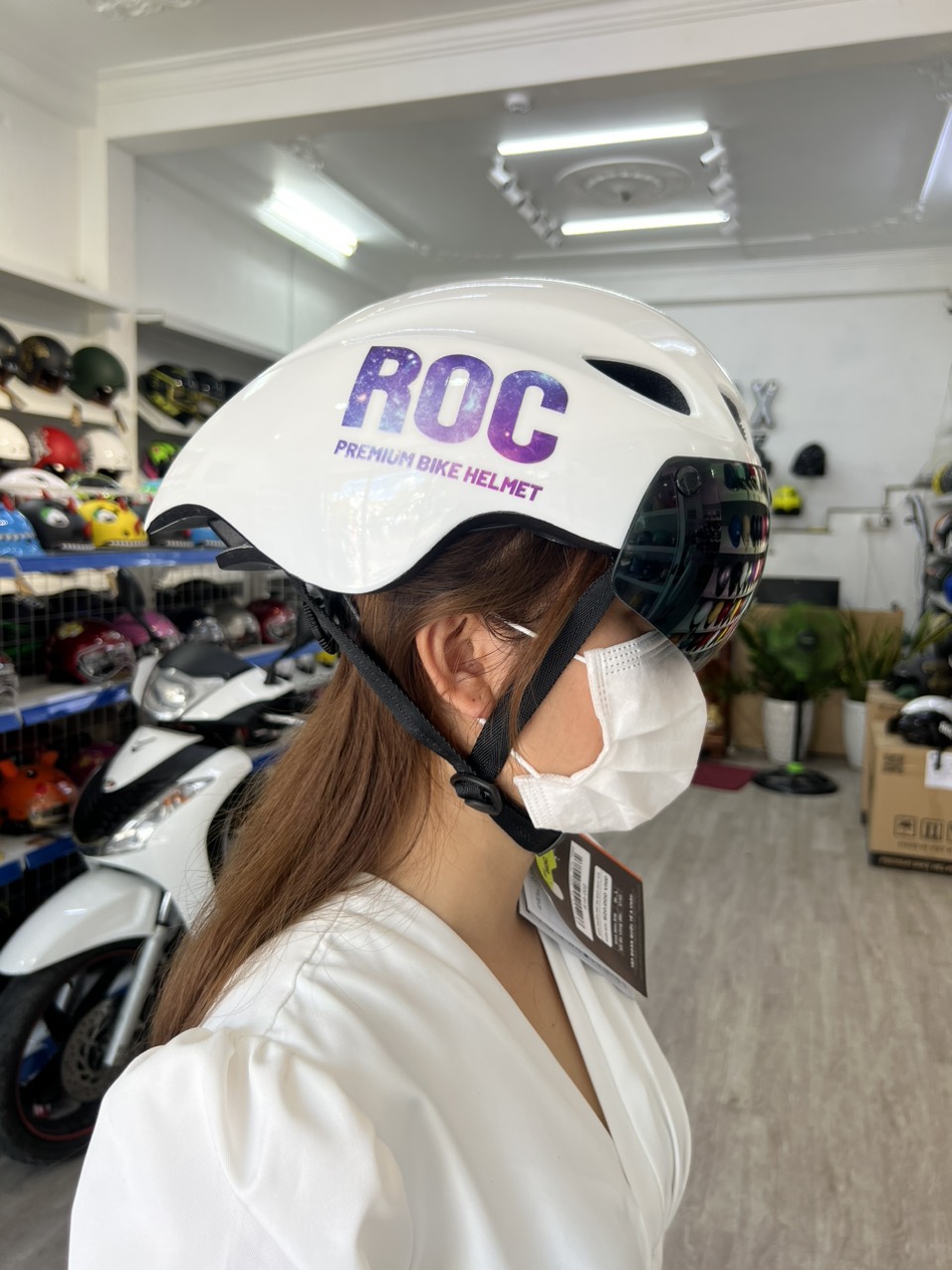 ROC HELMETS Mũ Bảo Hiểm Xe đạp Thể Thao ROC R16 Chính Hãng Bảo Hành 12 ...