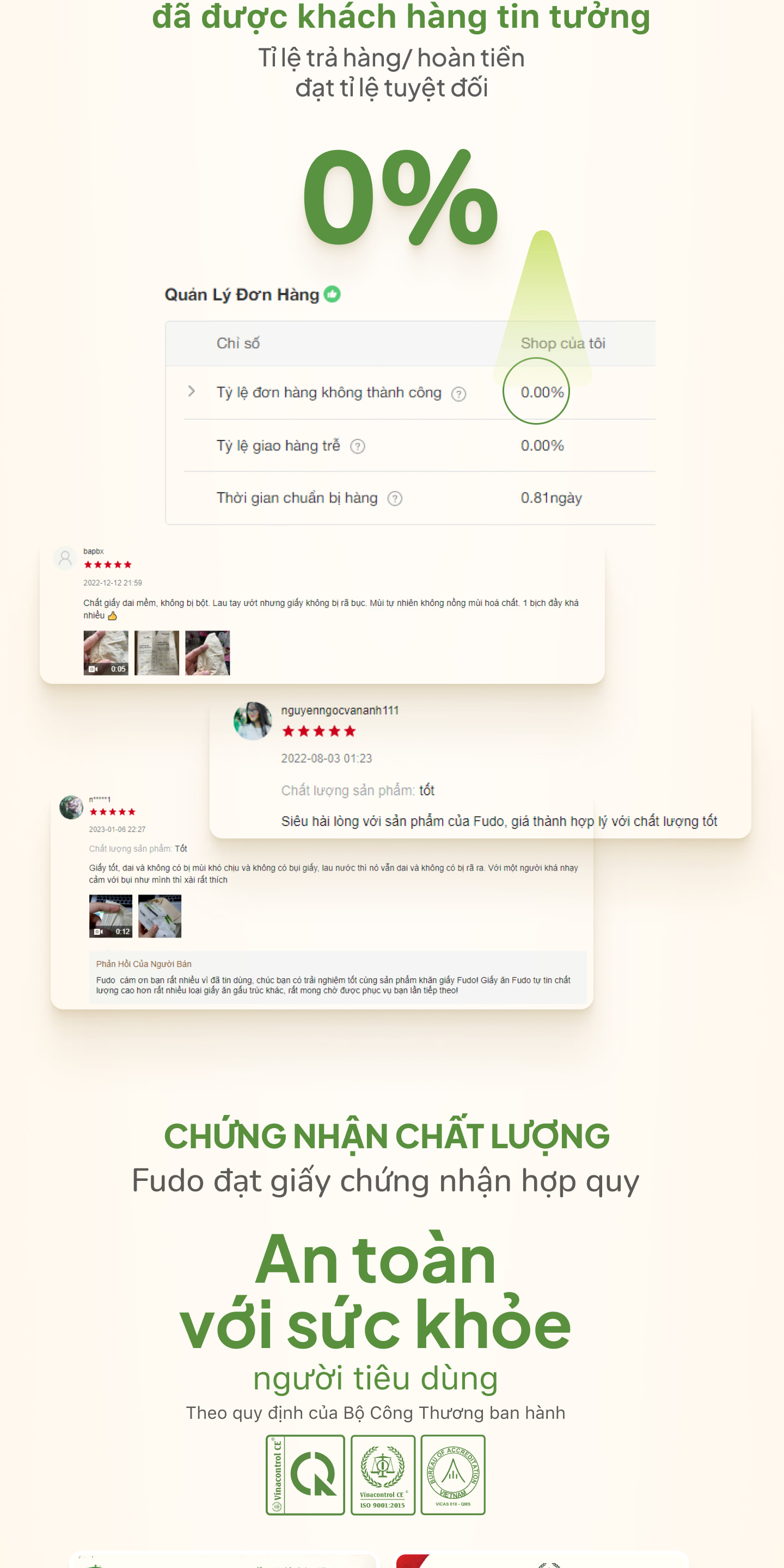 Chứng nhận Fudo Bamboo