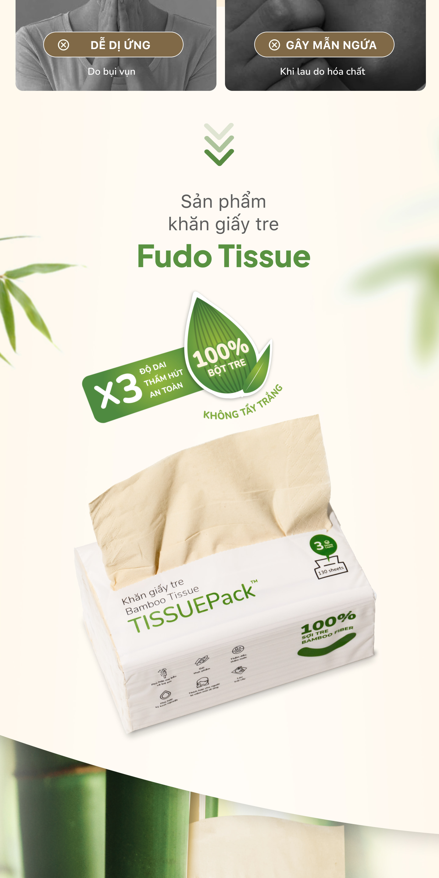 Giấy bỏ túi Fudo Bamboo