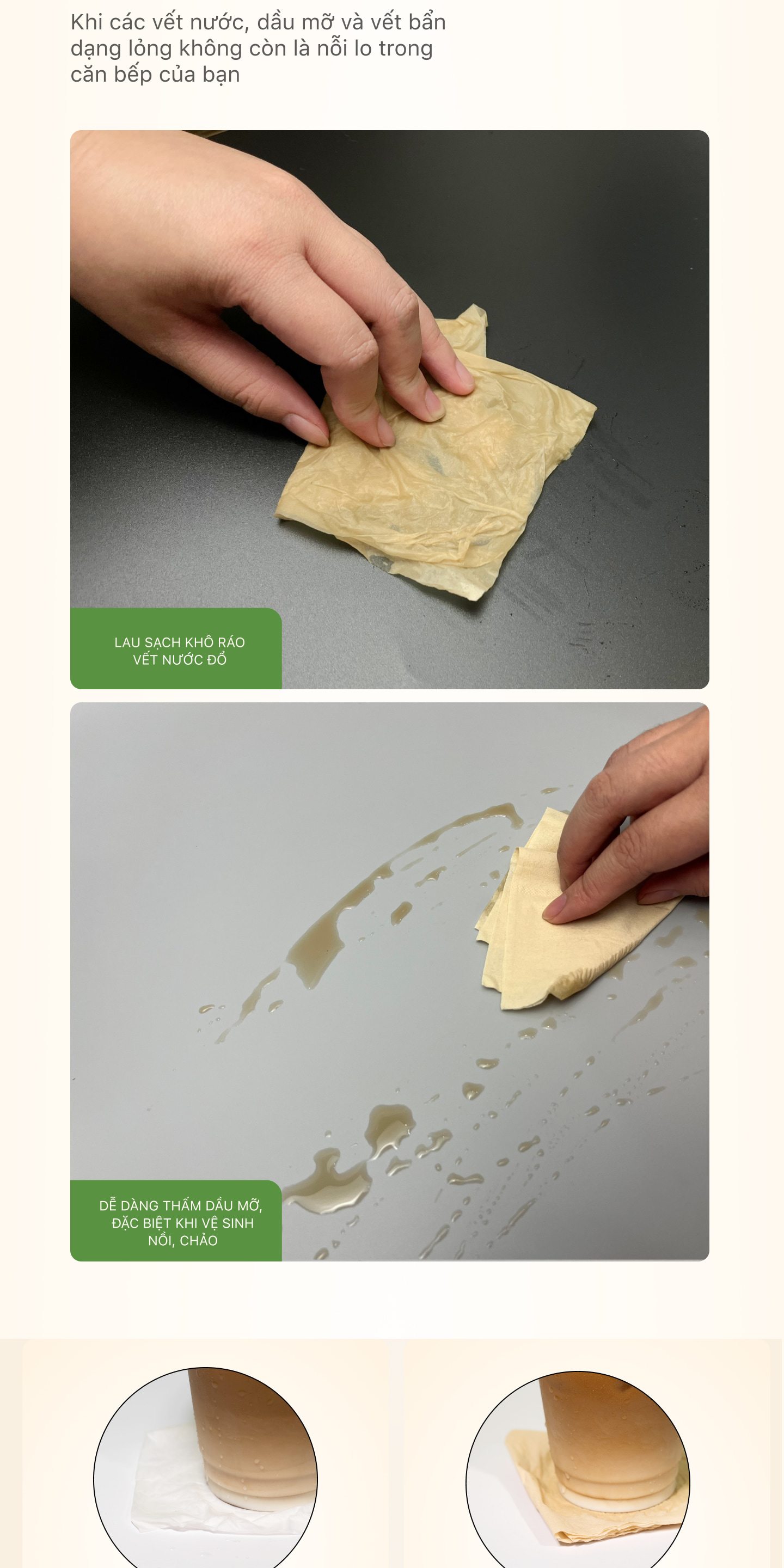Khăn Giấy Khô Fudo Bamboo Tissue - An toàn cho bé