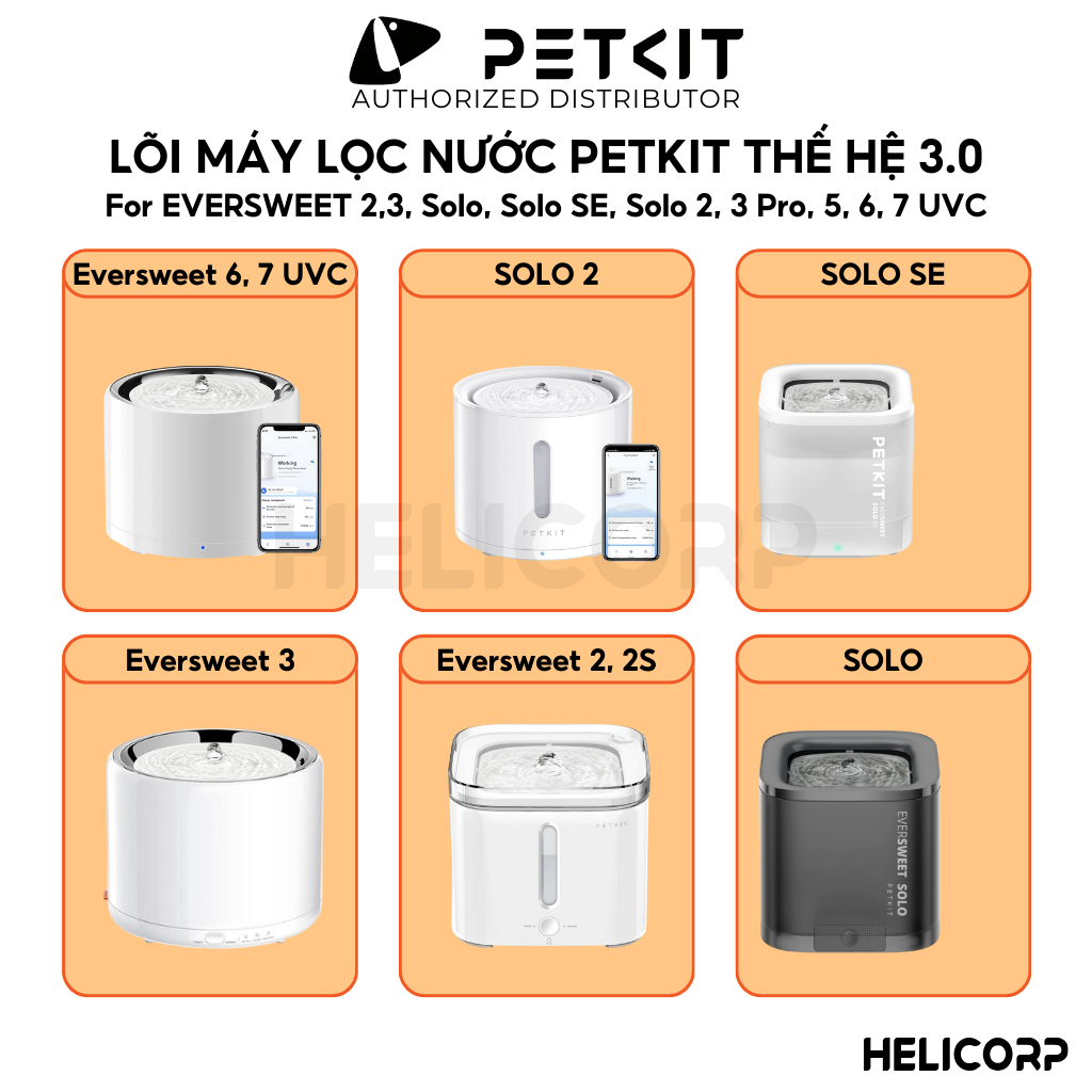 Mô tả Miếng Lọc Nước, Tấm Lõi Lọc Nước Cho Máy Petkit Phiên Bản Mới 3.0 Tăng 150% Hiệu Quả Lọc - HeLiCorp - 5