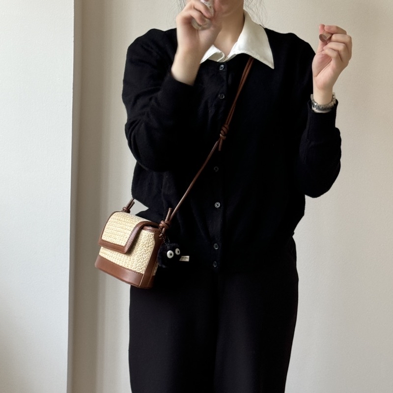 [ Tặng Kèm Charm ] Manami まなみ Mini Rattan Bag - Túi Cối Đeo Chéo MANAMI ...