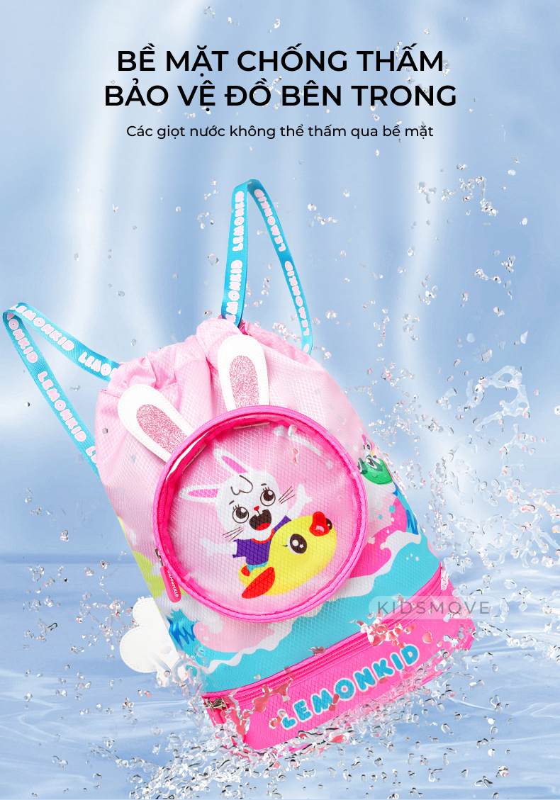 Túi bơi Lemonkid có ngăn để giày