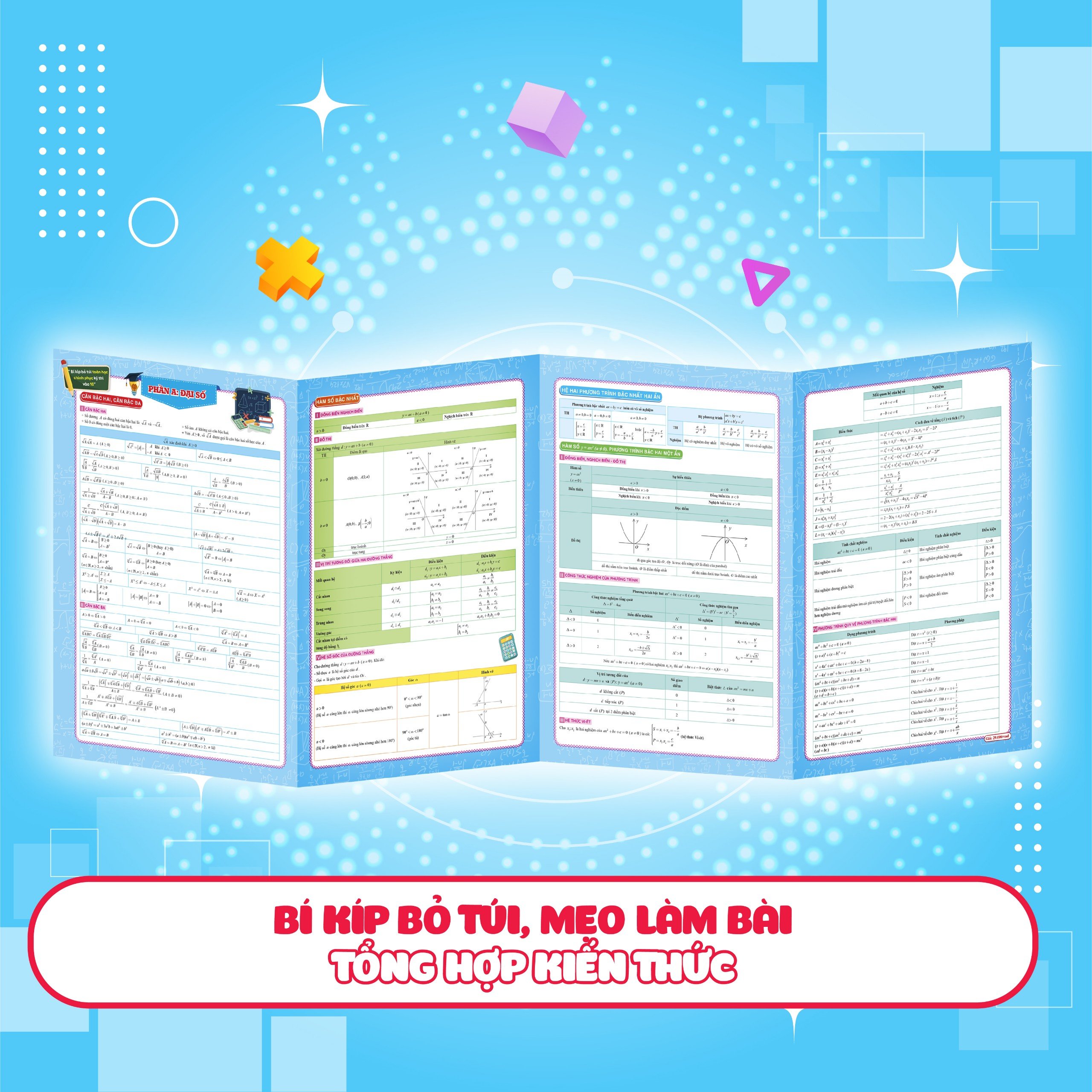 Mô tả Sách Combo Luyện Thi & Luyện Đề Toán - Chinh phục toàn diện kỳ thi vào 10 - 5