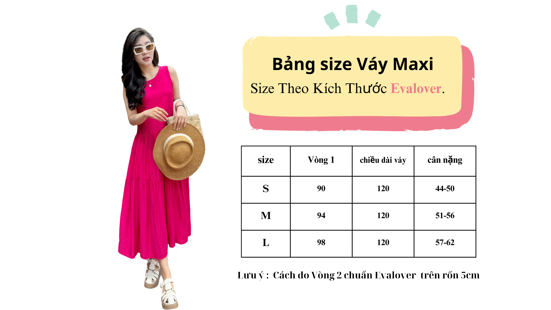 Mô tả Váy sát nách dáng dài kiểu maxi 3 tầng chất đũi mềm mát  thấm hút mồ hôi Evalover - 1