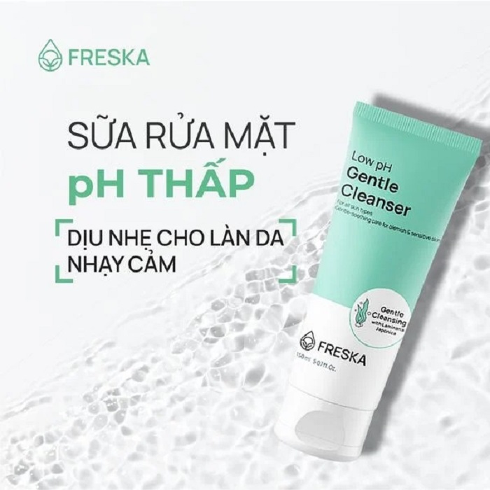 Mô tả Sữa rửa mặt Freska Low pH Gentle Cleanser 30ml (travelsize) - 1