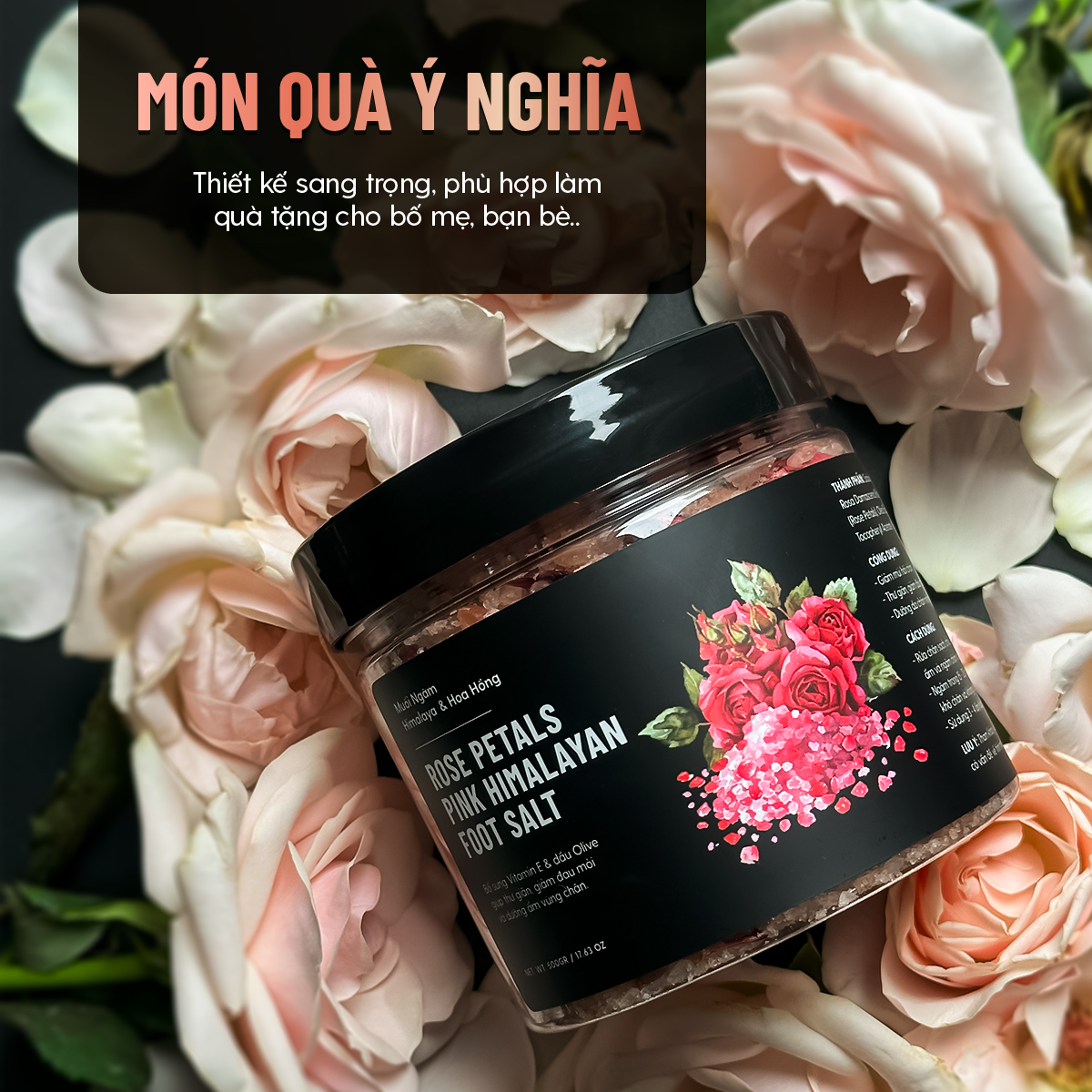 Muối Ngâm Chân Thảo Dược Himalaya & Hoa Hồng Heny Garden - Hình ảnh 8