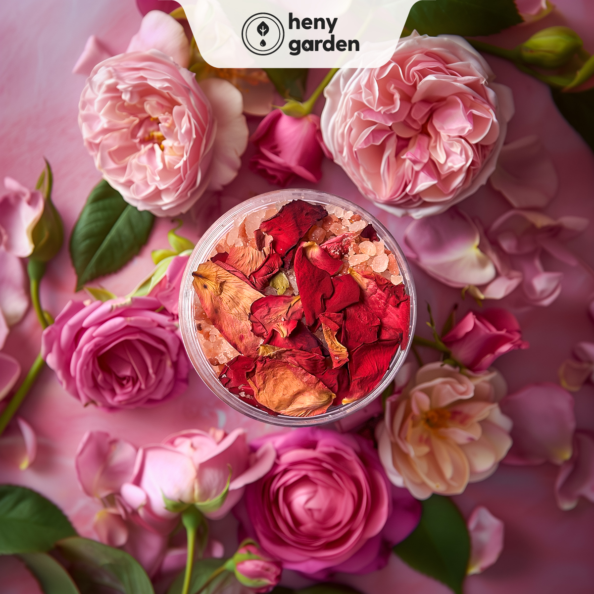 Muối Ngâm Chân Thảo Dược Himalaya & Hoa Hồng Heny Garden - Hình ảnh 9