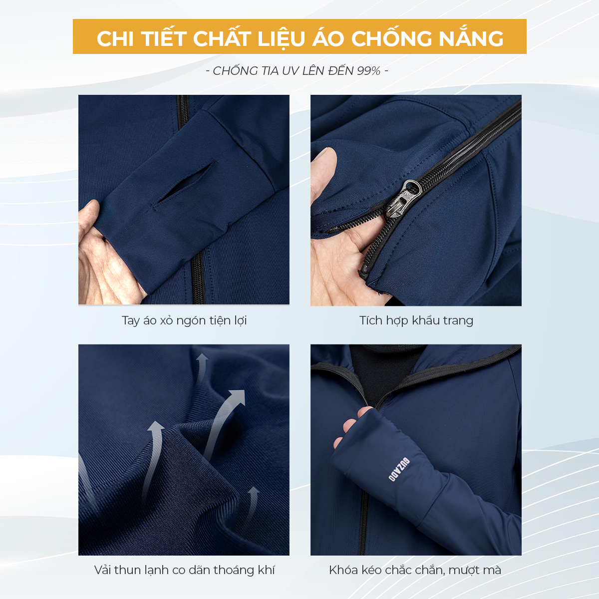 Khóa kéo siêu bền