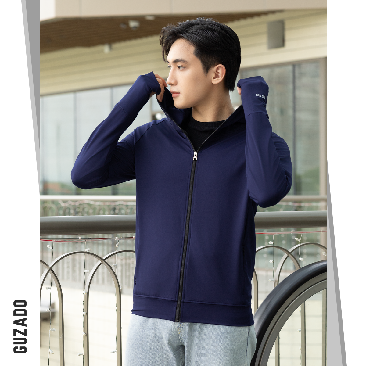 Áo chống nắng nam Guzado