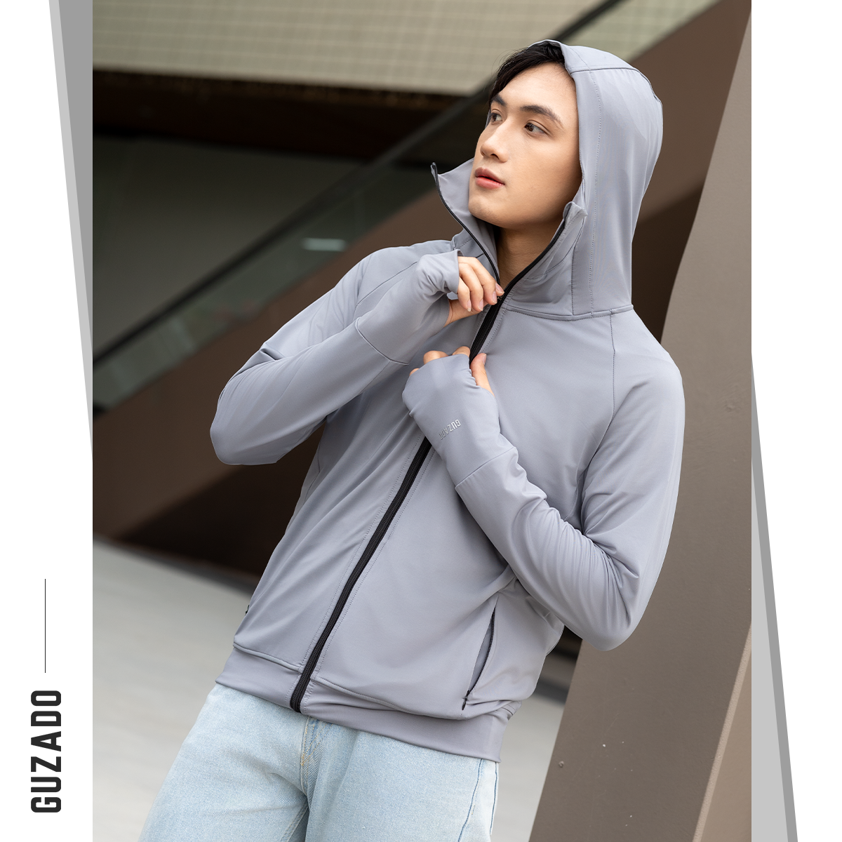 Form áo chống nắng nam GUZADO