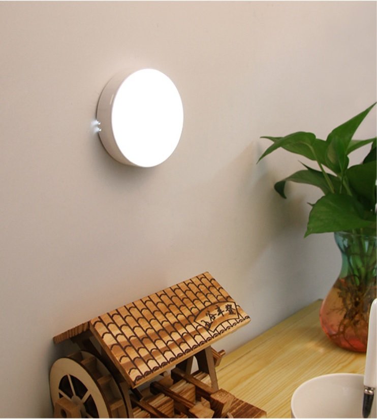 Mô tả Đèn LED Cảm Biến Chuyển Động Energy Green Lighting Hình Tròn G11 - Dán Tường , Dán Tủ Quần Áo - 5