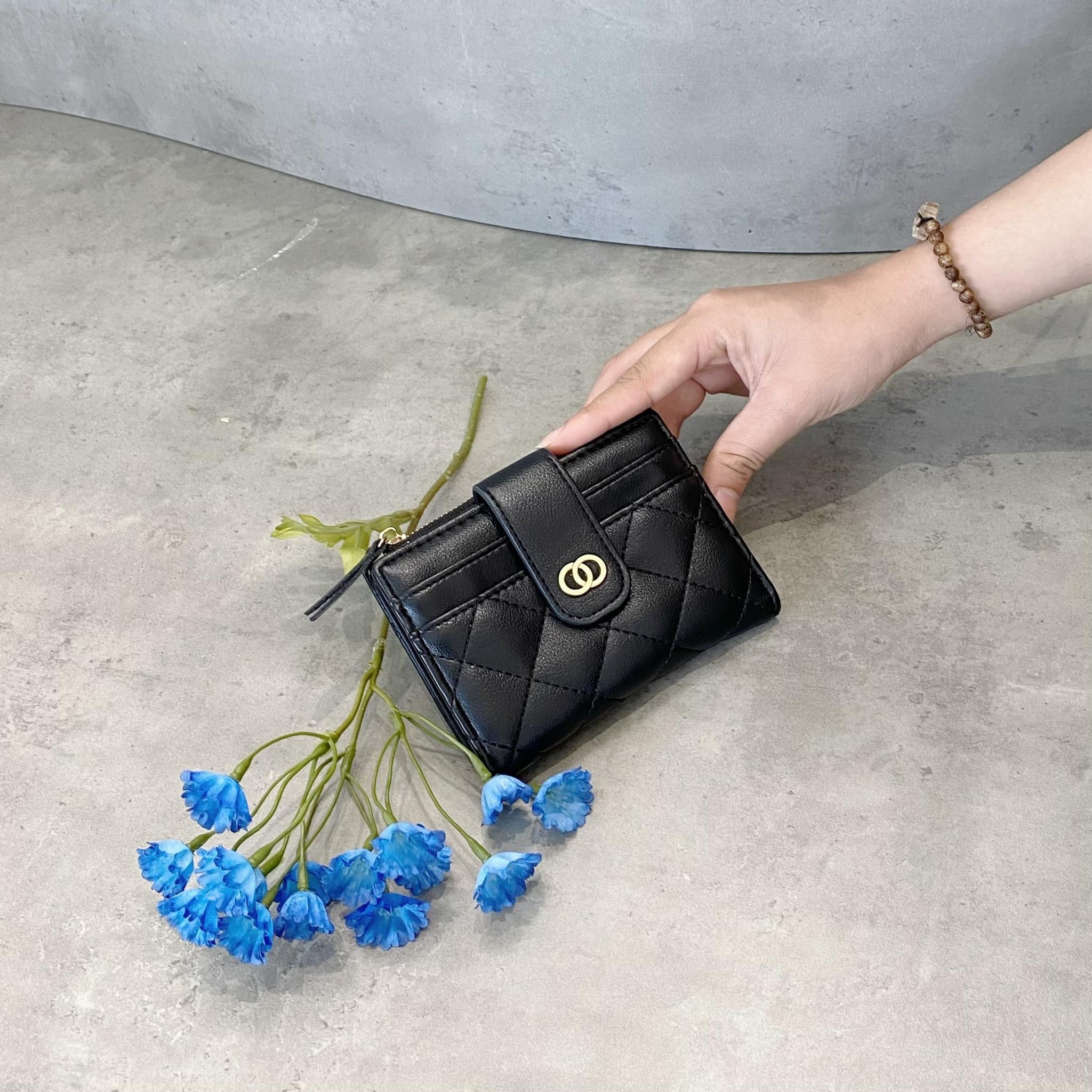 Mô tả Ví Nữ Ngắn Mini Cầm Tay Đựng Tiền TAILIAN Thời Trang Kẻ Caro Xinh Xắn Da Cao Cấp TL12 - 7